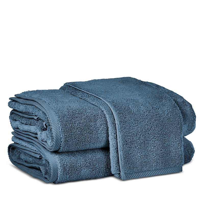 Matouk Milagro Cotton Terry Hand Towel In Aegean