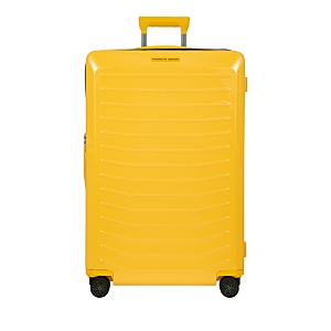 Porsche Design Bric's  Roadster Expandable Hardside Spinner Suitcase, 30 In Racing Yellow