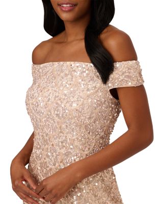 Adrianna Papell Beaded Cocktail Dress | Bloomingdale's Women