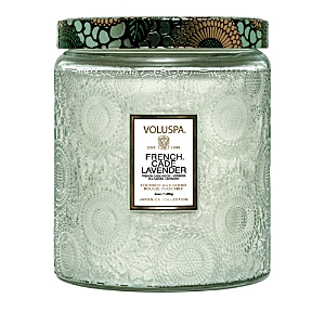 Voluspa French Cade Lavender Luxe Jar Candle 44 Oz.