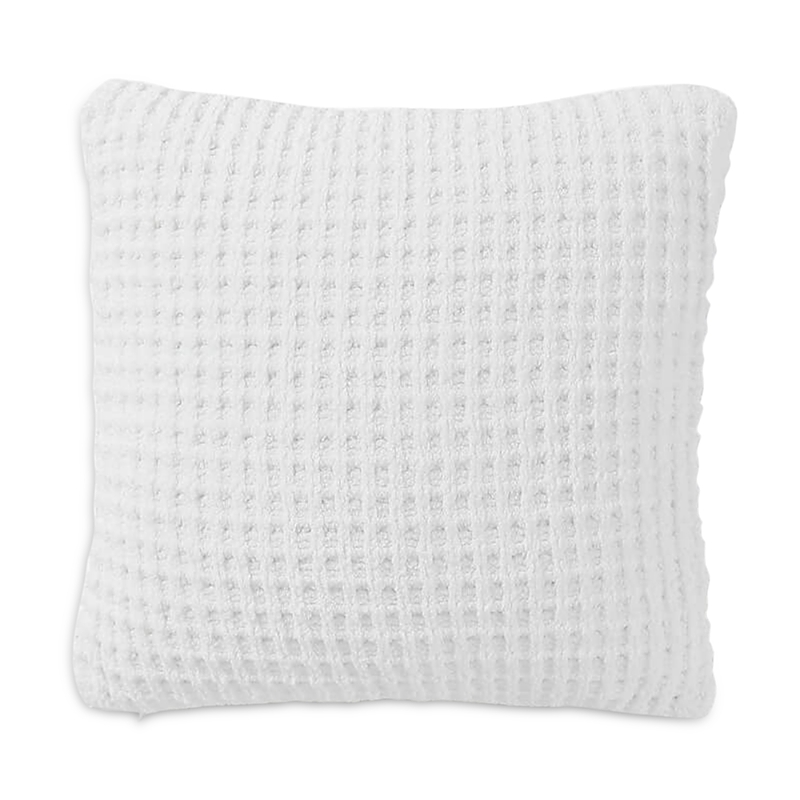 Sunday Citizen Snug Waffle Throw Pillow In Off White