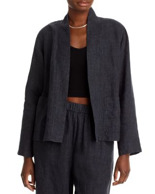 Eileen fisher linen jacket best sale