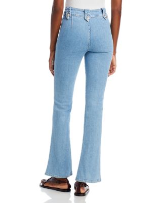 Robertson High Rise Flare Jeans in Dover Light