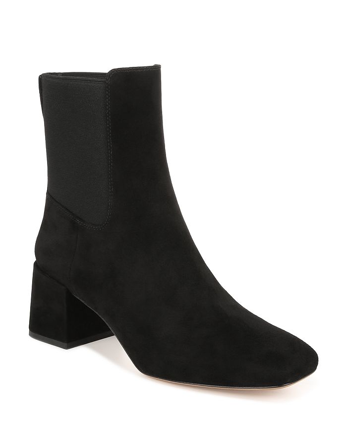 Bloomingdales top black booties