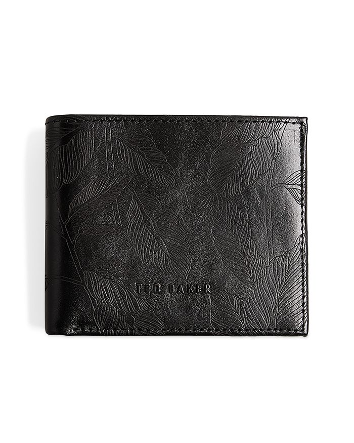 Ted Baker - Winry Laser Etched Leather Bifold Wallet