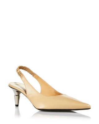 Proenza Schouler Women's Pointed Toe Slingback High Heel Sandals