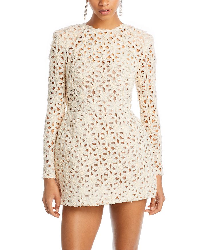 BRONX AND BANCO Casey Lace Mini Dress | Bloomingdale's