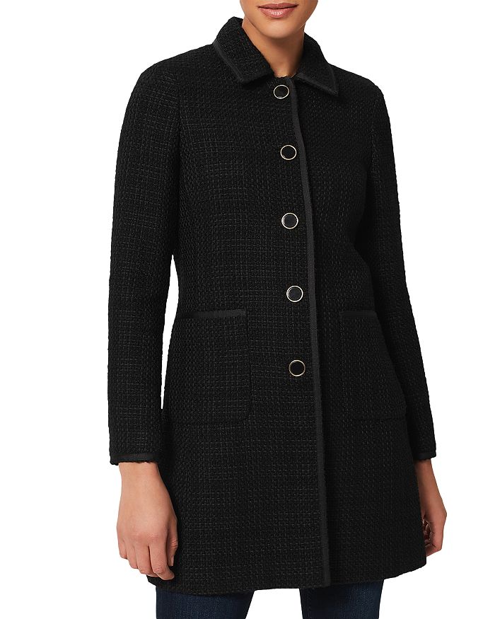 HOBBS LONDON Elaine Tweed Coat | Bloomingdale's