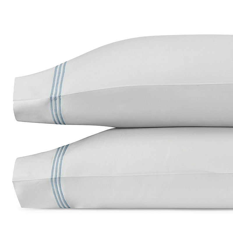 Matouk Bel Tempo Nocturne King Pillowcase, Pair In Pool