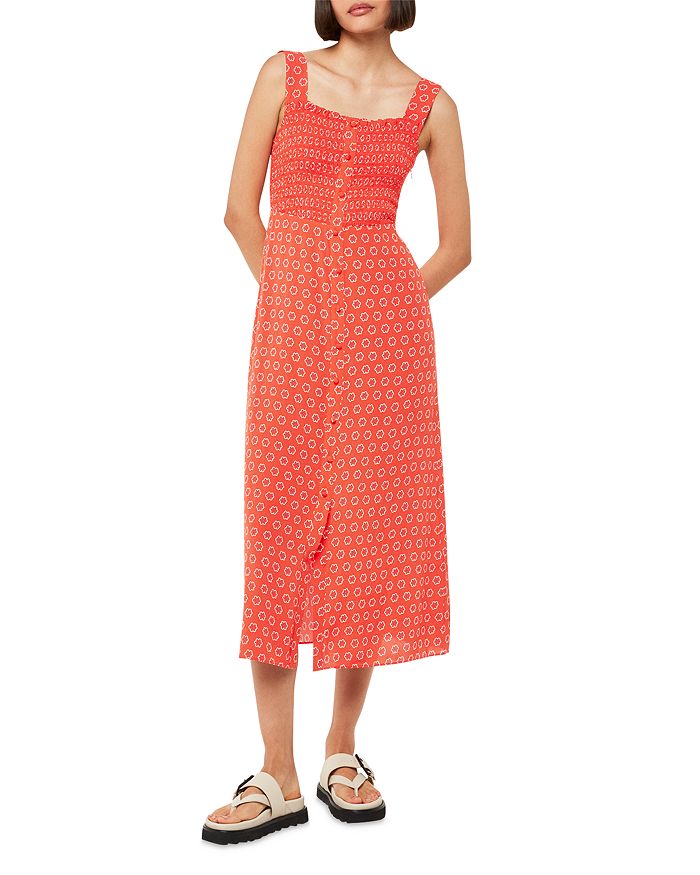 Whistles Flower Charm Macie Dress Bloomingdale's
