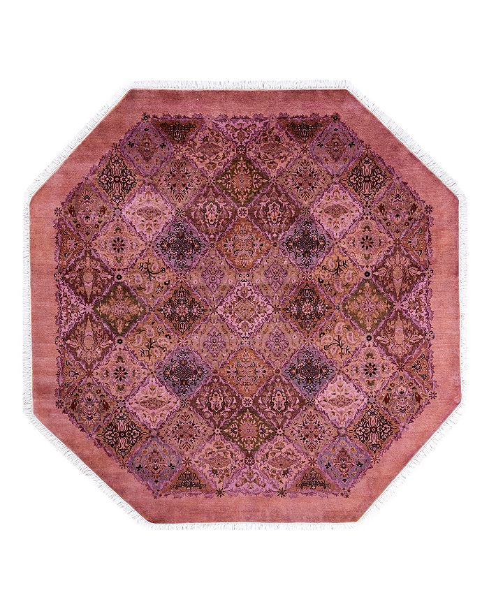Bloomingdale S Fine Vibrance M1521 Octagon Area Rug 7 1 X