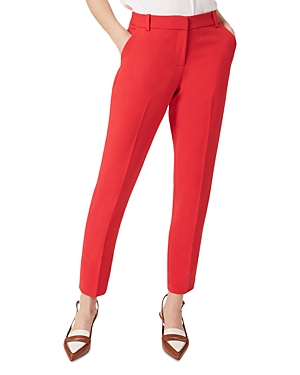 Hobbs London Petites Suki Ankle Pants In Flame Red