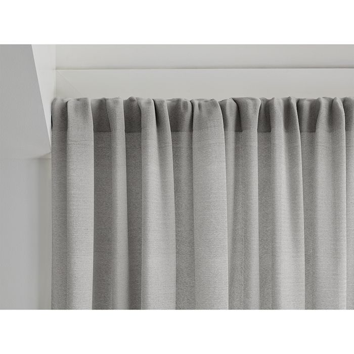 Shop Sunbrella Durant Light Filtering 3-in-1 Single Curtain Panel, 50 X 84 In Grey