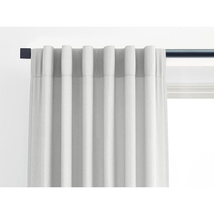 Shop Sunbrella Lucena Light Filtering 3-in-1 Single Curtain Panel, 50 X 96 In White
