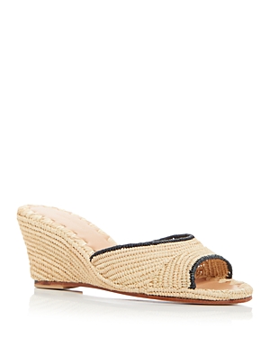 Carrie Forbes Women's Nador Woven Slip On Wedge Sandals