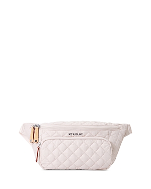 Mz Wallace Metro Sling Bag In Rose/silver