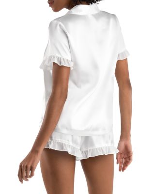Alice Satin Shortie Pajama Set