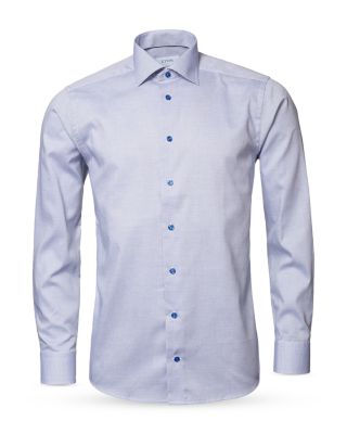 Contemporary Fit Textured Twill Shirt