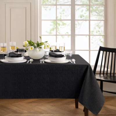Continental Solid Texture Water and Stain Resistant Table Linen Collection