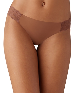 B.tempt'd By Wacoal B.bare Thong In Copper Brown