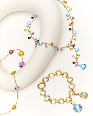 18K White &amp; Yellow Gold Jaipur Diamond Pav&amp;eacute; Pendant