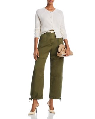 100% Cashmere Crewneck Cardigan - Exclusive