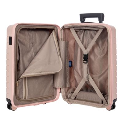 By Ulisse 21&amp;quot; Expandable Carry On Spinner Suitcase with Pocket
