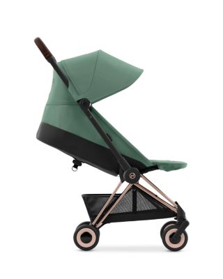 COYA Compact Lightweight Travel Ready Stroller in Rose Gold 