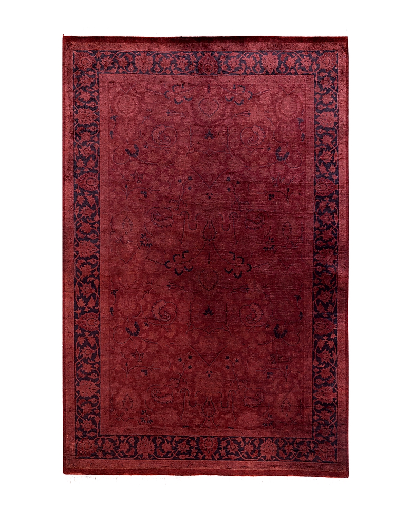 Bloomingdale's Fine Vibrance M1444 Area Rug, 4'1 X 6'4 In Red