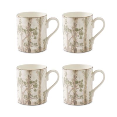Spode - Tall Trees Mugs, Set of 4