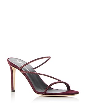 Giuseppe Zanotti - Women's Crystal Embellished Strappy Sandals