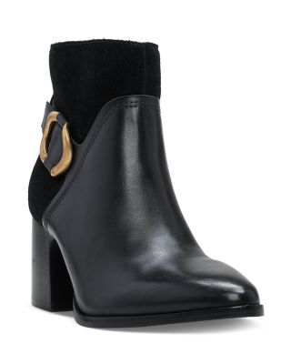 VINCE CAMUTO - Women's Evelanna Buckled High Heel Booties