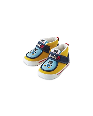 Miki House Kids' Unisex My Mr. B Hi Top Sneaker - Toddler In Multi Color