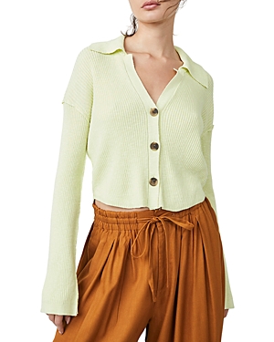 FREE PEOPLE ELLA RIBBED CARDIGAN