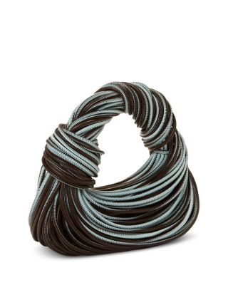 Mini Jodie Leather Top Handle Bag