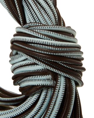 Mini Jodie Leather Top Handle Bag