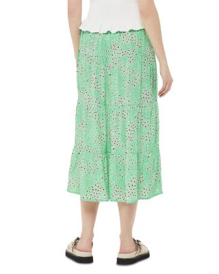 Daisy Meadow Tie Side Skirt