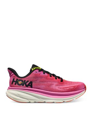 HOKA - Women's Clifton 9 Running Sneakers in Raspberry