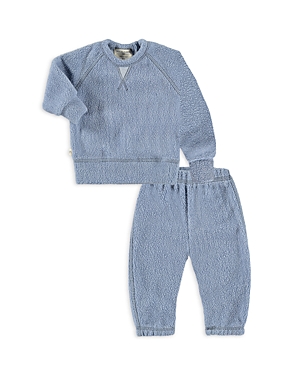 Paigelauren Boys' Sherpa Raglan Top & Pants Set - Little Kid