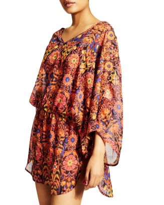 KURT GEIGER LONDON Kensington Printed Tunic Swim Cover-Up | Bloomingdale's