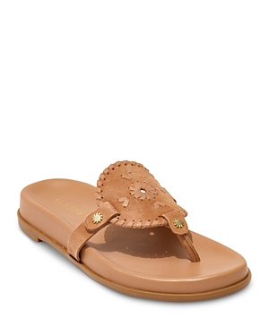 JACK ROGERS WOMEN'S JACKS WHIPSTITCH THONG SANDALS