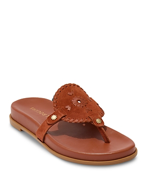 Jack Rogers Women's Jacks Whipstitch Thong Sandals