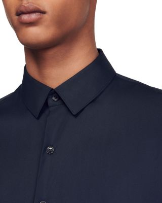 Seamless Stretch Button Up Shirt