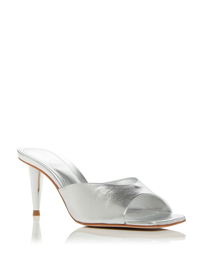 SCHUTZ Women s Delathia Kitten Heel Slide Sandals Bloomingdale s