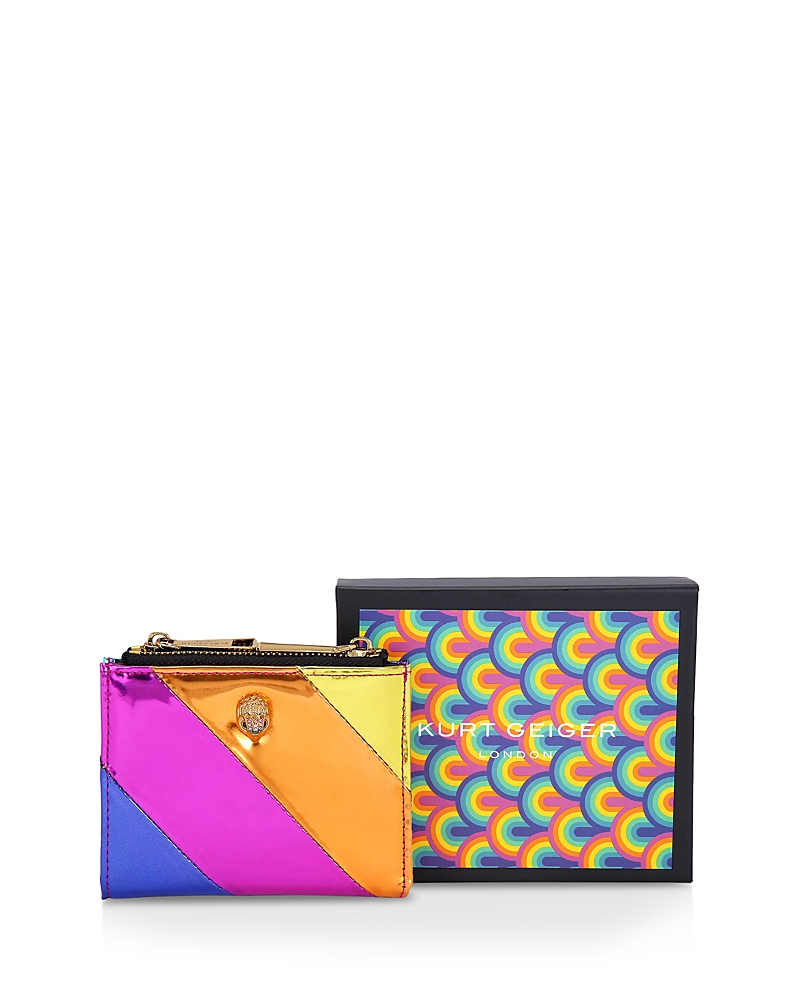 Kurt Geiger Multi Stripe Leather Wallet