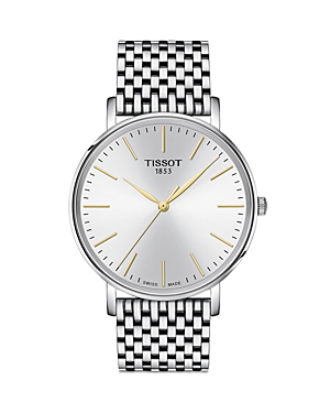Shop Tissot Everytime Desire Watch, 40mm In Silver
