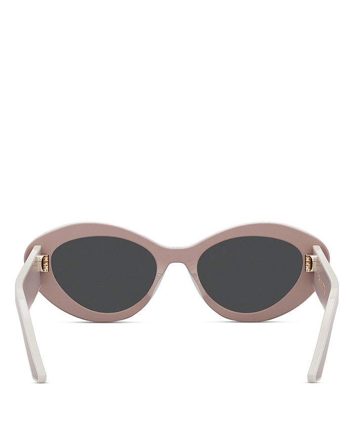 Shop Dior Pacific S1u Butterfly Sunglasses, 55mm In Pink/gray Solid