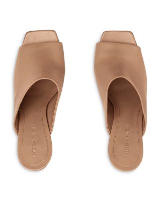 Women's Knot Slip On High Heel Sandals