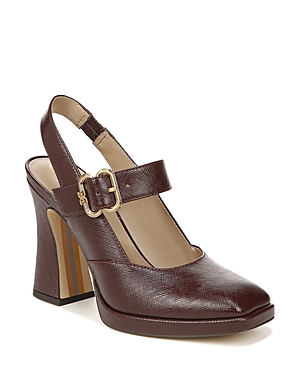 Sam Edelman Jildie Platform Slingback Sandal In French Burgundy