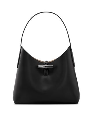 Longchamp - Roseau Leather Box Hobo